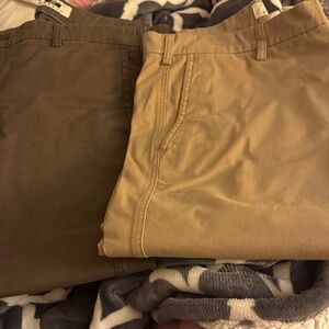 Joseph Abboud Men's Khaki and Brown pants